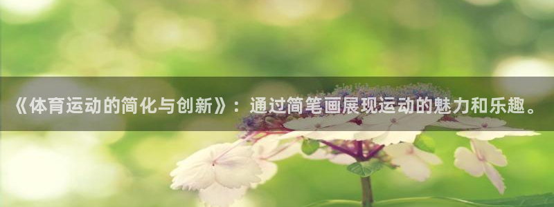 vsport体育官网下载招商：《体育运动的简化与创新》：通过