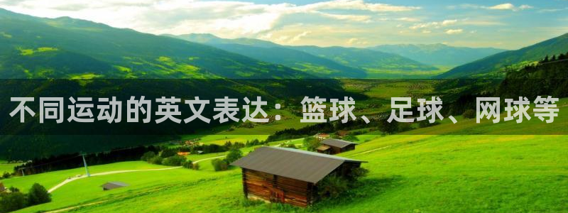 vsport体育官方正版app娱乐平台：不同运动的英文表达：